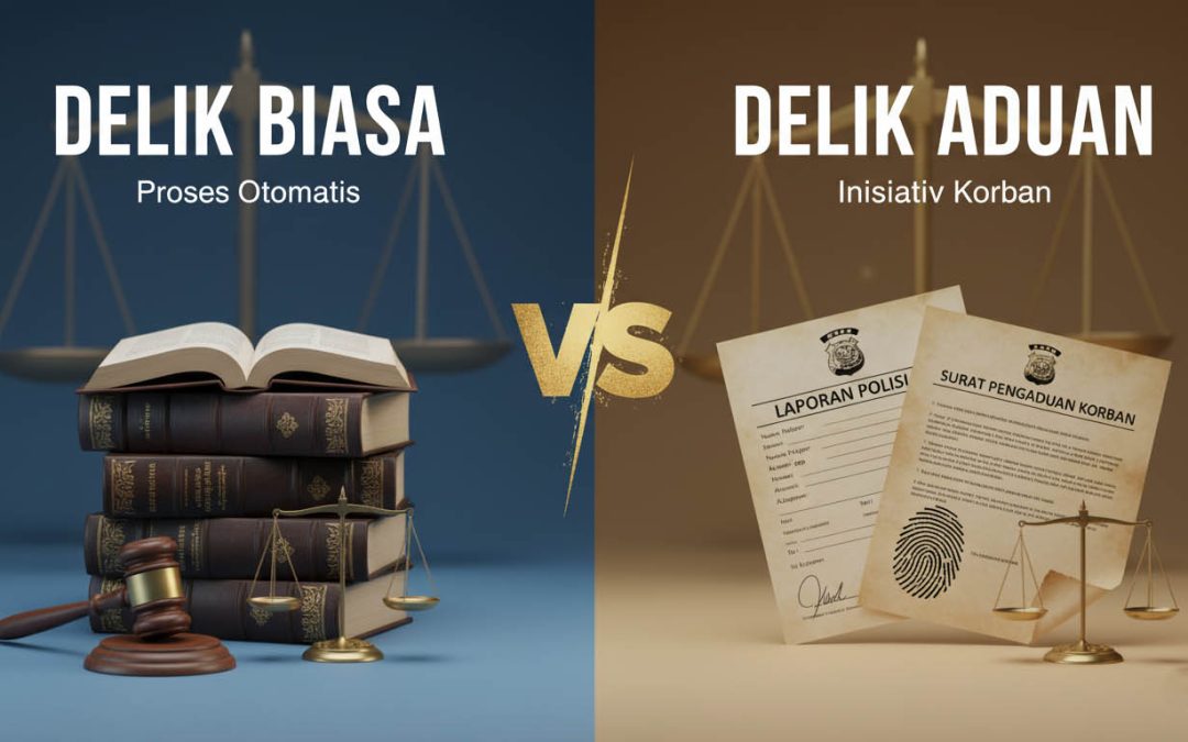 Perbedaan Delik Aduan dan Delik Biasa Menurut Hukum Indonesia