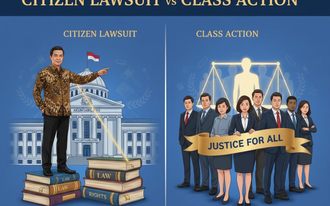 Citizen Lawsuit vs Class Action: Dua Mekanisme Gugatan Publik untuk Menggugat Ketidakadilan